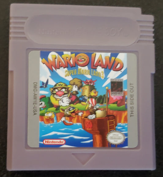 WarioLand Super Mario Land 3 GB Video Game Boy