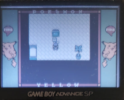 Pokemon Yellow Legacy GBA ROM Hack Video Game Boy Advance