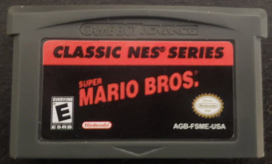 Classic NES Series Super Mario Bros GBA Video Game Boy Advance