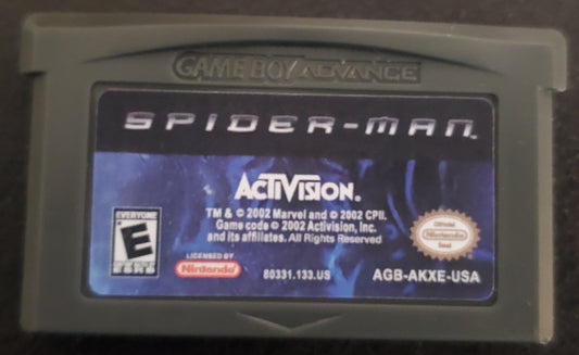 Spider-Man 1 GBA Video Game Boy Advance Nintendo