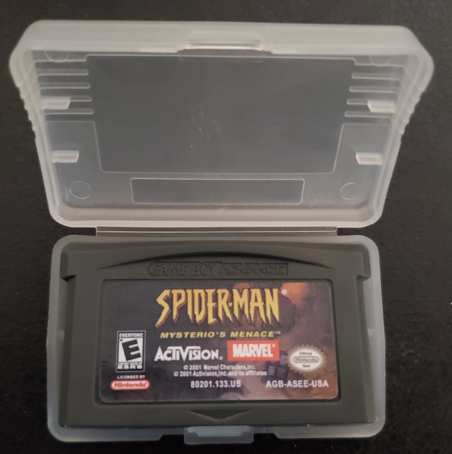 Spider-Man Mysterio's Menace GBA Video Game Boy Advance Nintendo