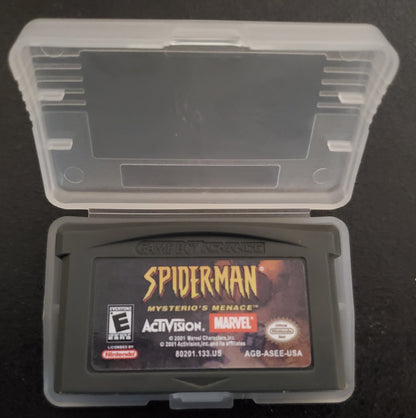 Spider-Man Mysterio's Menace GBA Video Game Boy Advance Nintendo