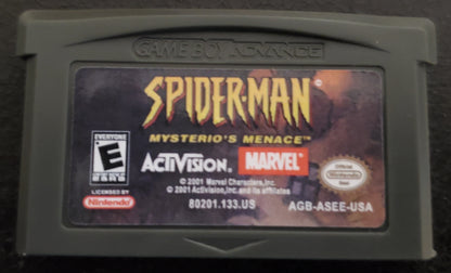 Spider-Man Mysterio's Menace GBA Video Game Boy Advance Nintendo