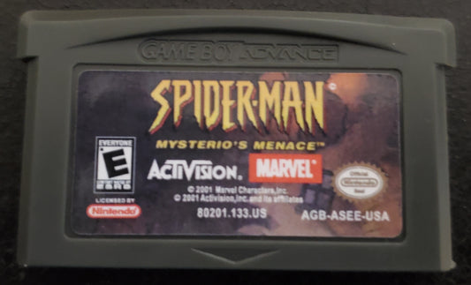 Spider-Man Mysterio's Menace GBA Video Game Boy Advance Nintendo