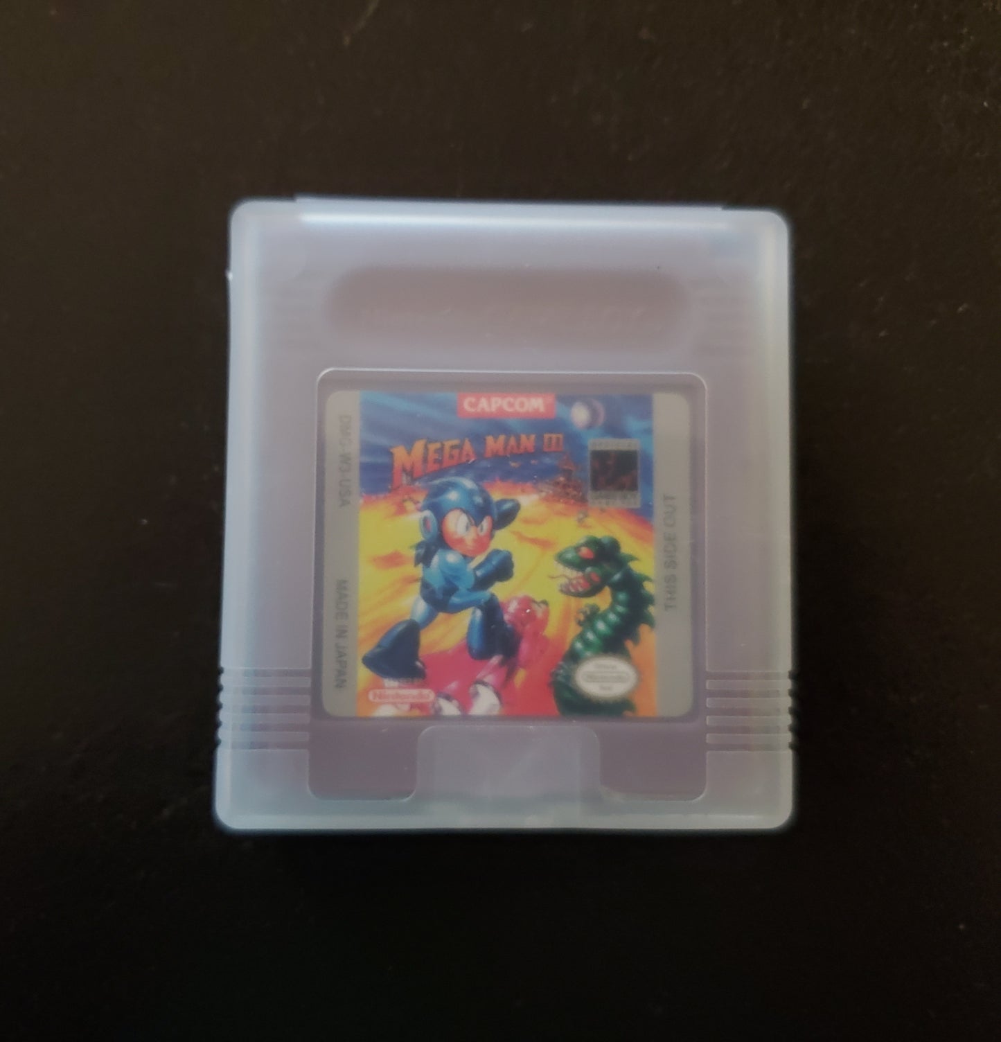 Mega Man 3 GB Video Game Cartridge Game Boy