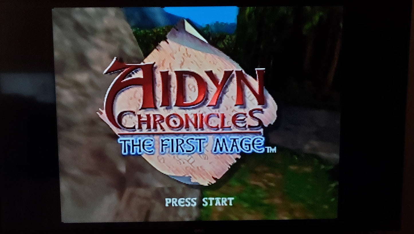 Aidyn Chronicles: The First Mage N64 Nintendo 64 Video Game Cartridge 2001