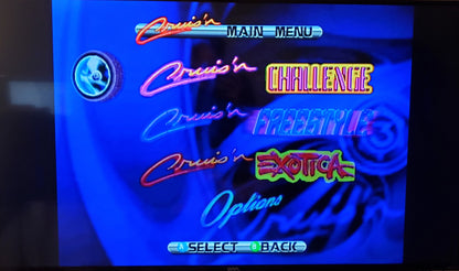 Cruis'n Exotica N64 Nintendo 64 Video Game Cartridge 2000