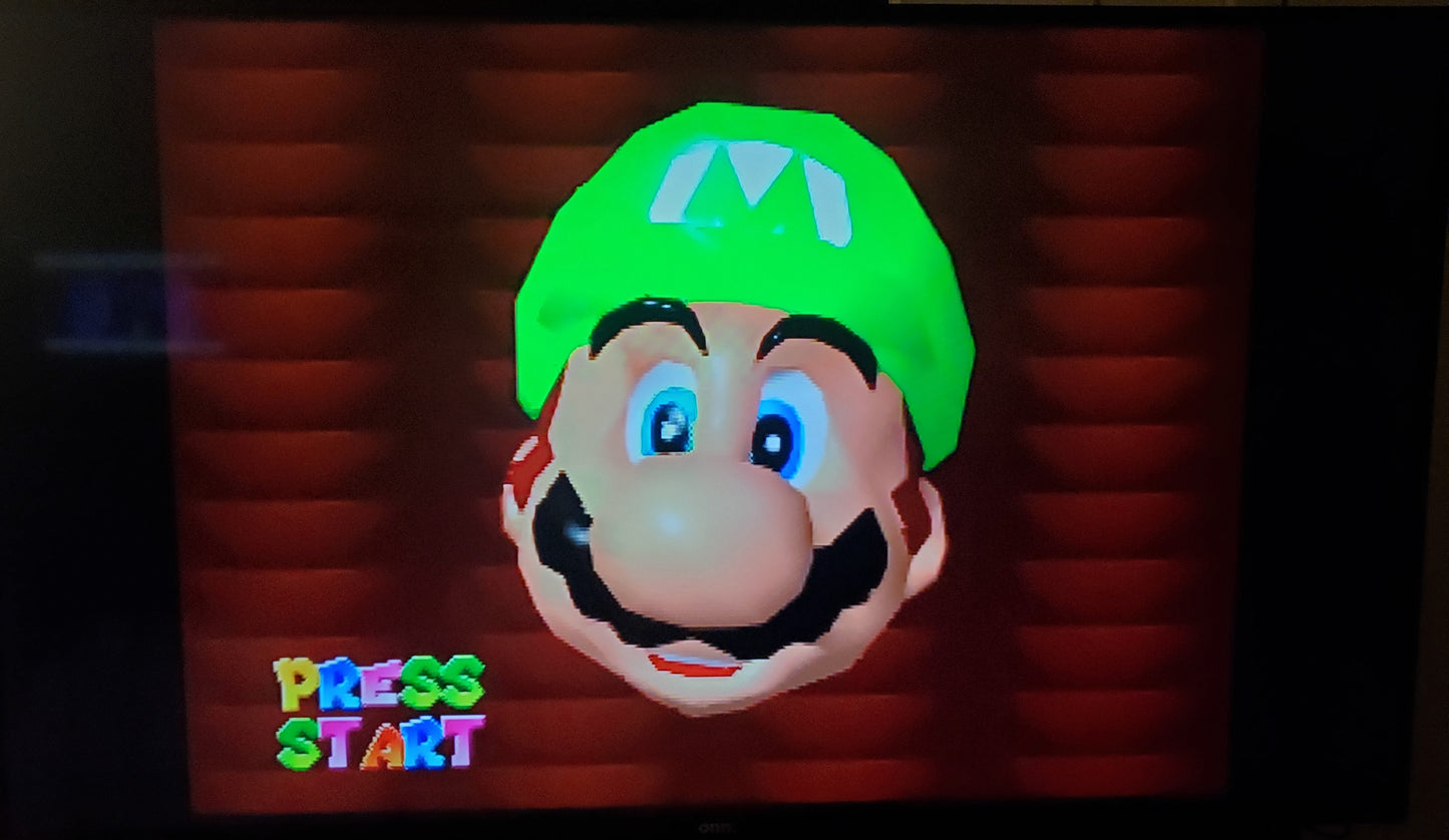 Detective Luigi N64 Nintendo 64 Video Game Cartridge ROM Hack