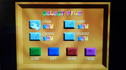 Detective Luigi N64 Nintendo 64 Video Game Cartridge ROM Hack