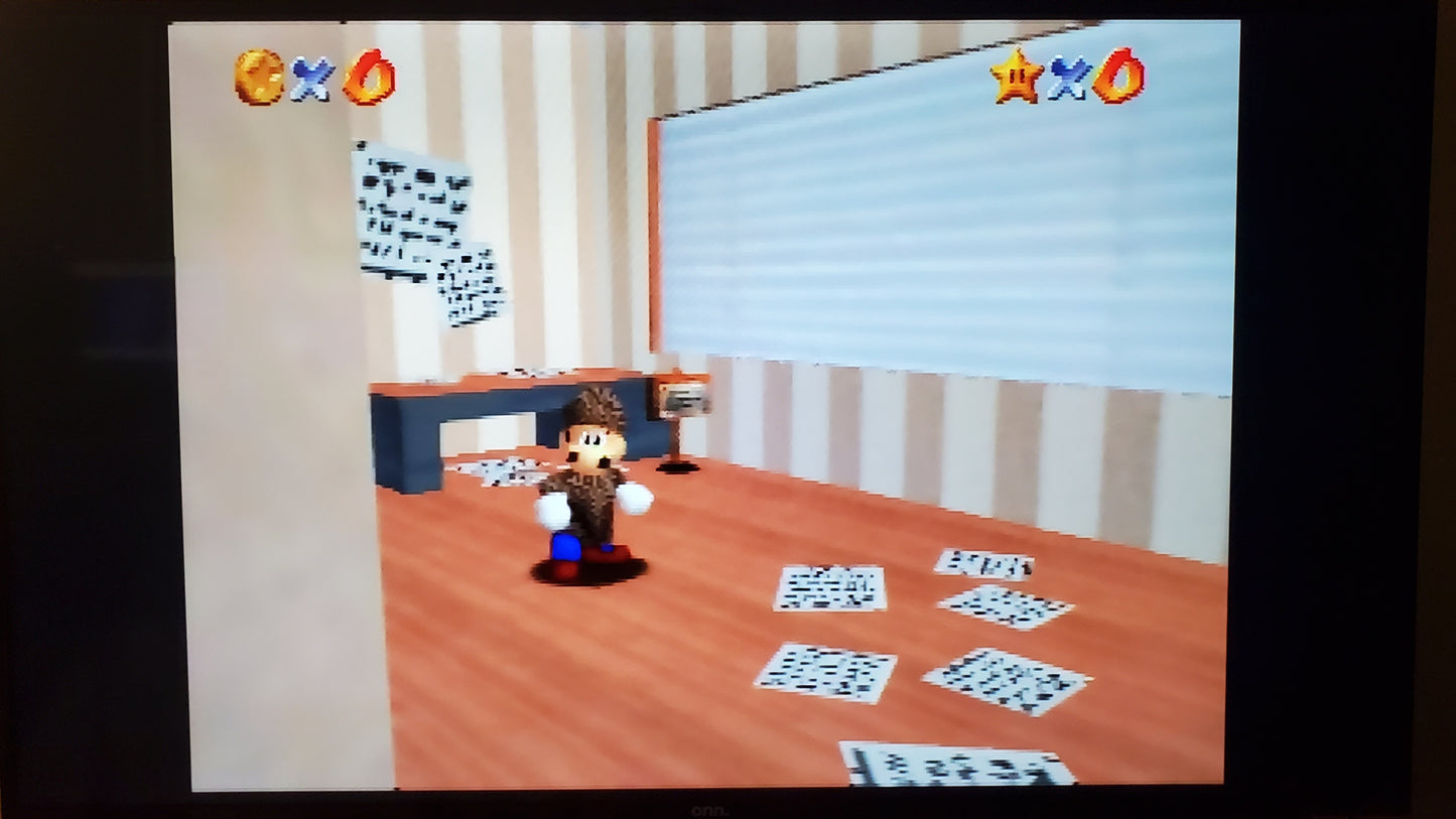 Detective Luigi N64 Nintendo 64 Video Game Cartridge ROM Hack