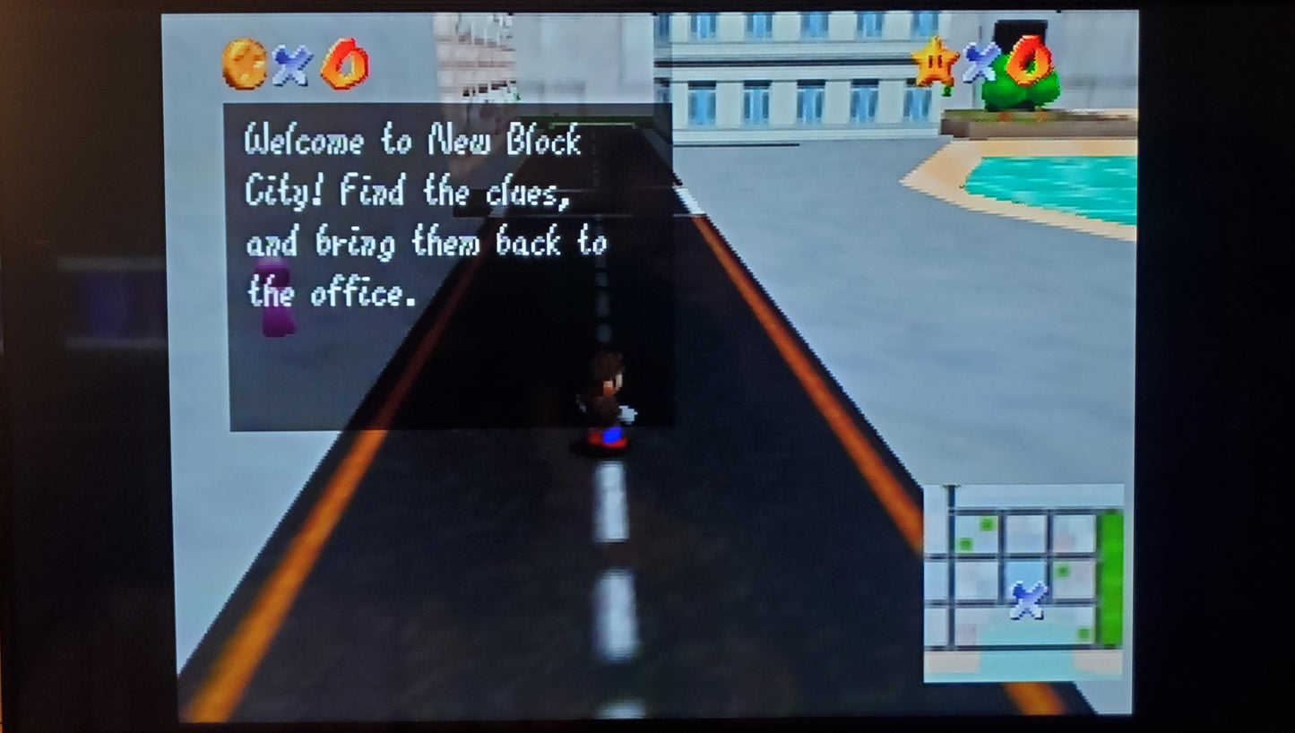 Detective Luigi N64 Nintendo 64 Video Game Cartridge ROM Hack