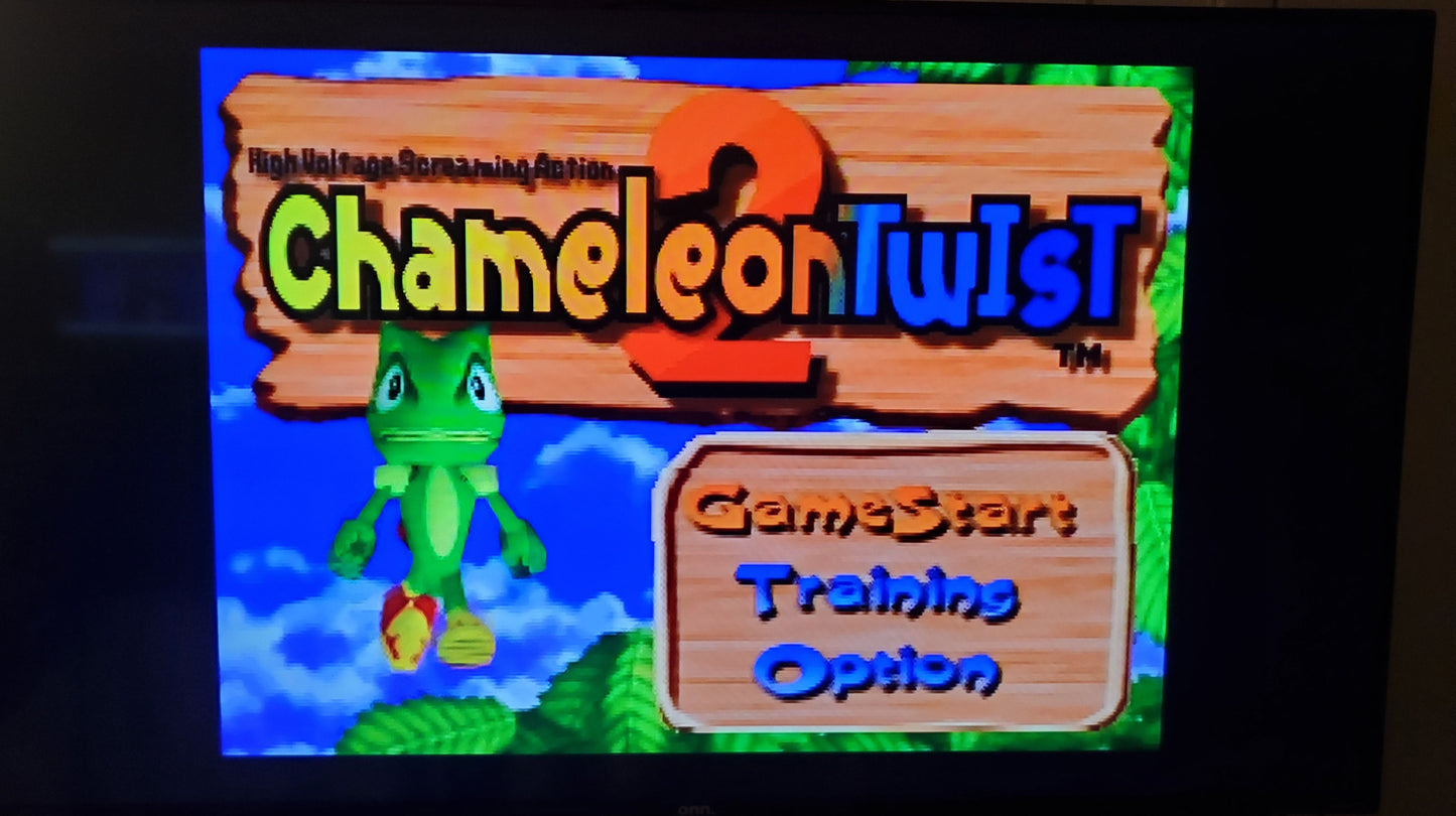 Chameleon Twist 2 N64 Nintendo 64 Video Game Cartridge 1999