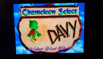 Chameleon Twist 2 N64 Nintendo 64 Video Game Cartridge 1999