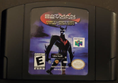 Batman Beyond The Return of the Joker N64 Nintendo 64 Video Game 2000