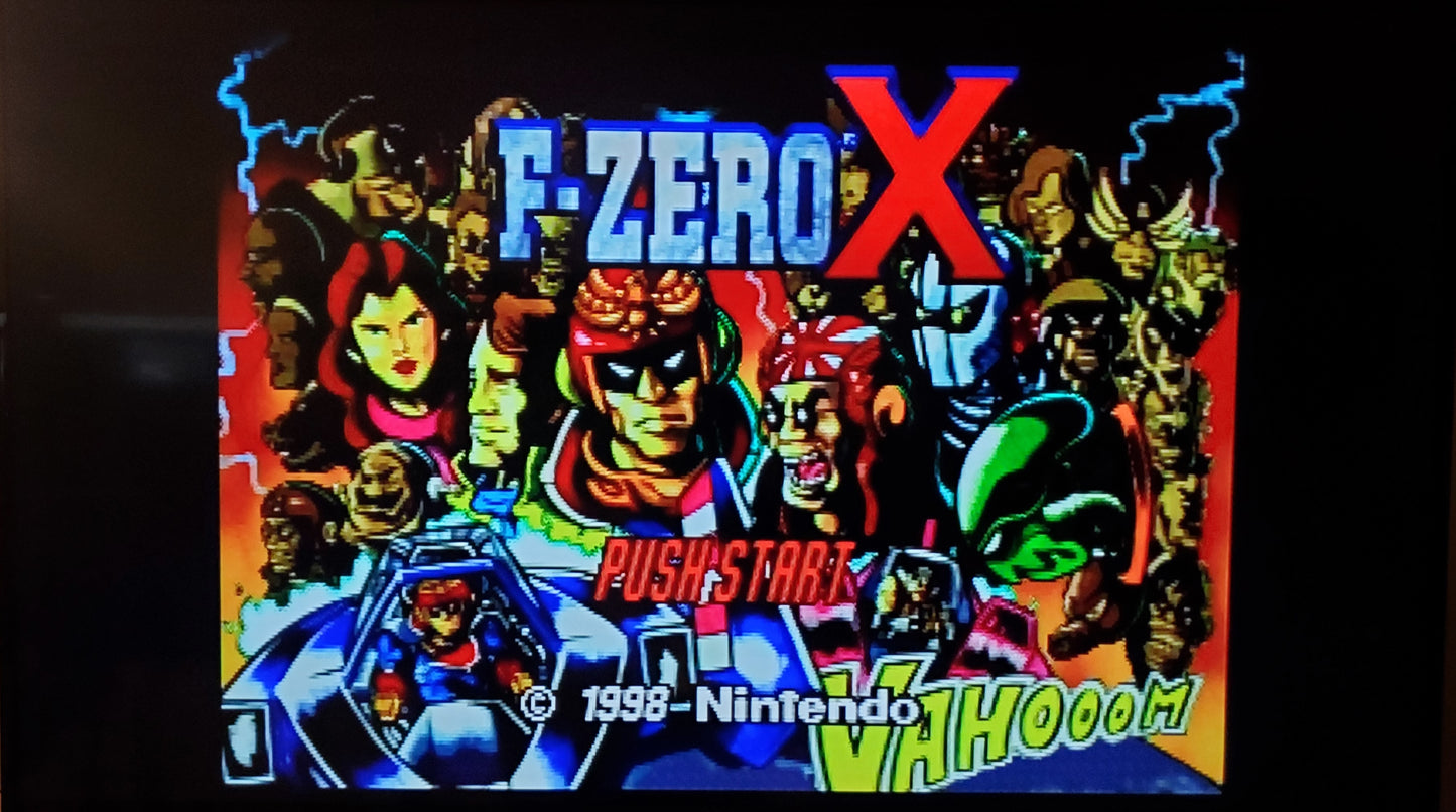 F-Zero X N64 Nintendo 64 Video Game Cartridge 1998