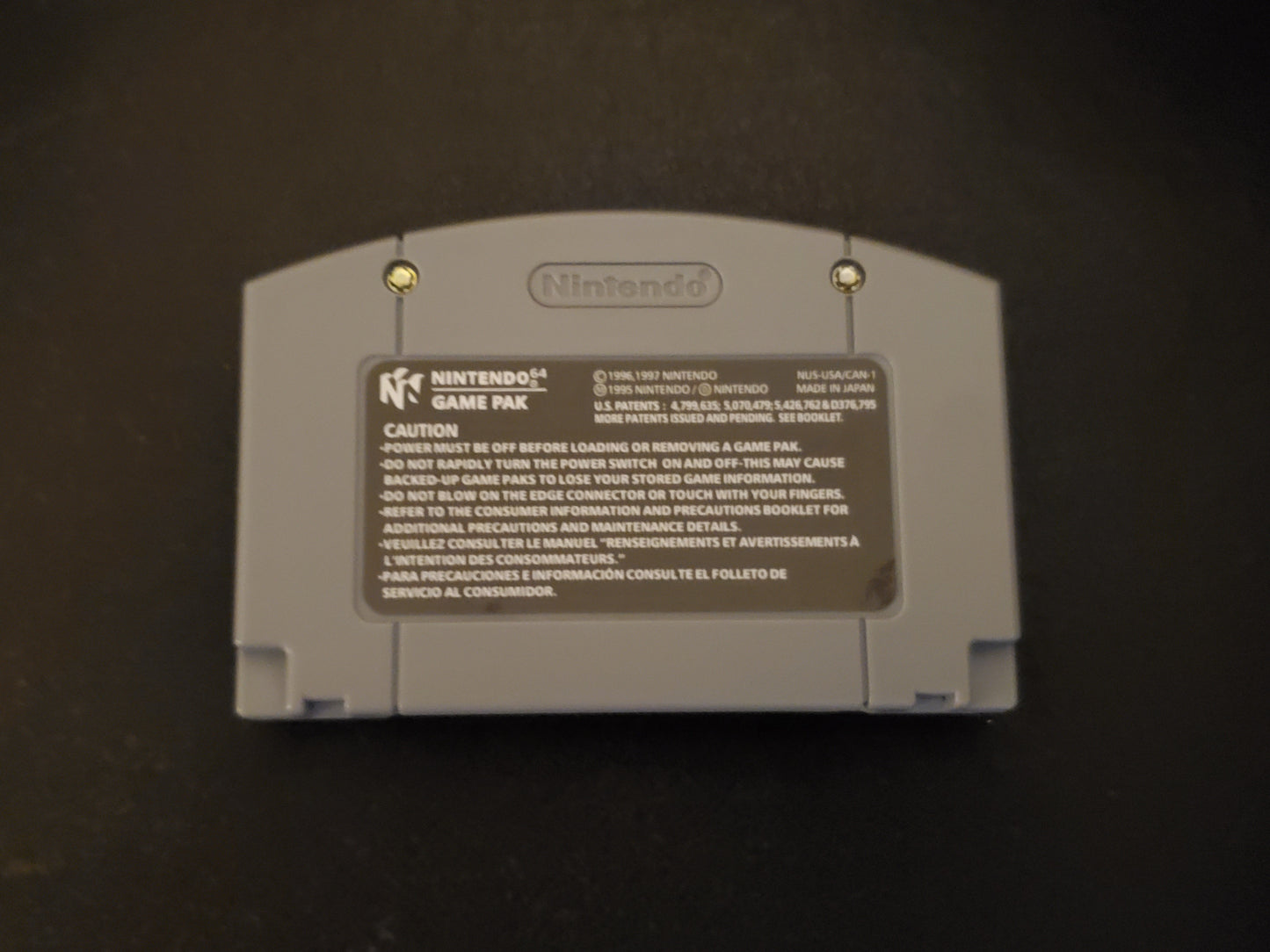 Indiana Jones and the Infernal Machine N64 Nintendo 64 Video Game 1999