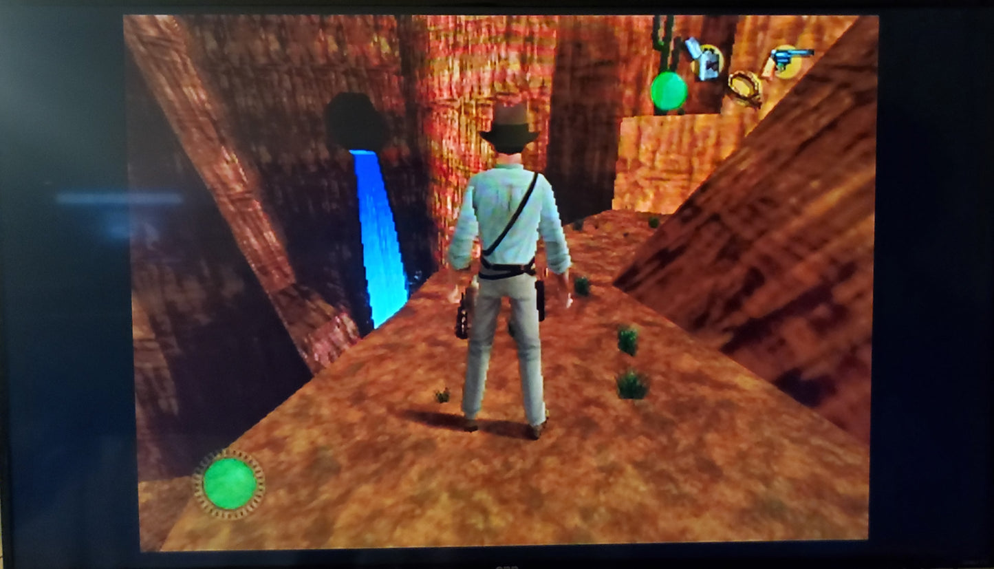 Indiana Jones and the Infernal Machine N64 Nintendo 64 Video Game 1999