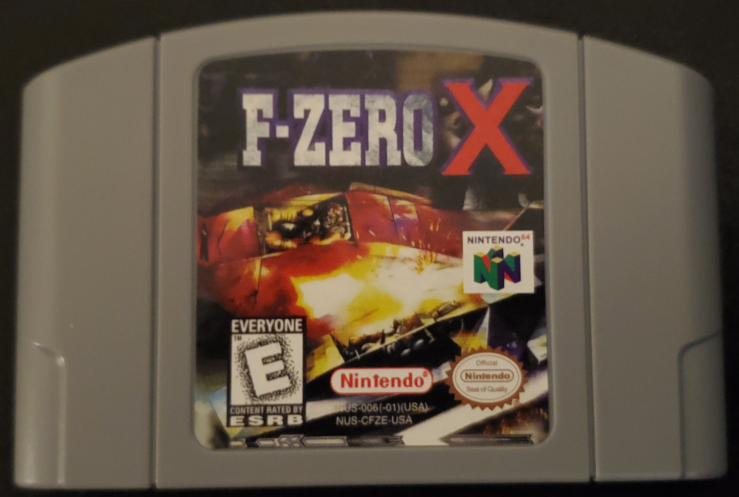 F-Zero X N64 Nintendo 64 Video Game Cartridge 1998