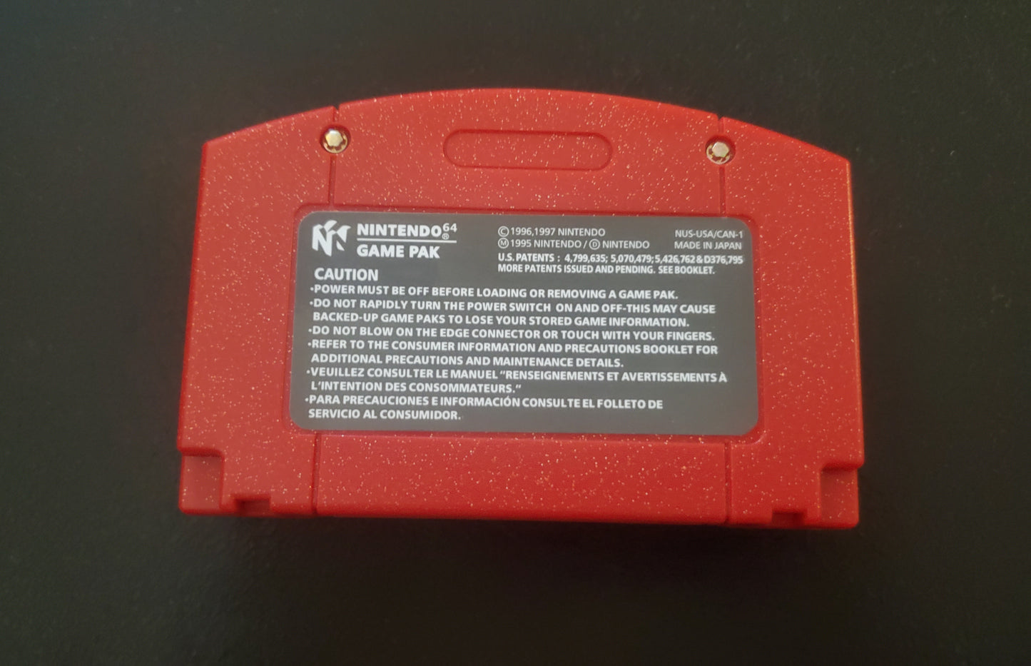 Spider-Man N64 Nintendo 64 Video Game Cartridge 2000