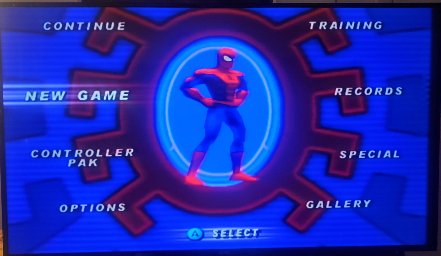 Spider-Man N64 Nintendo 64 Video Game Cartridge 2000