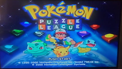 Pokemon Puzzle League N64 Nintendo 64 Video Game Cartridge 2000