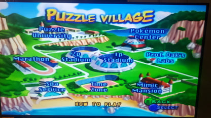 Pokemon Puzzle League N64 Nintendo 64 Video Game Cartridge 2000