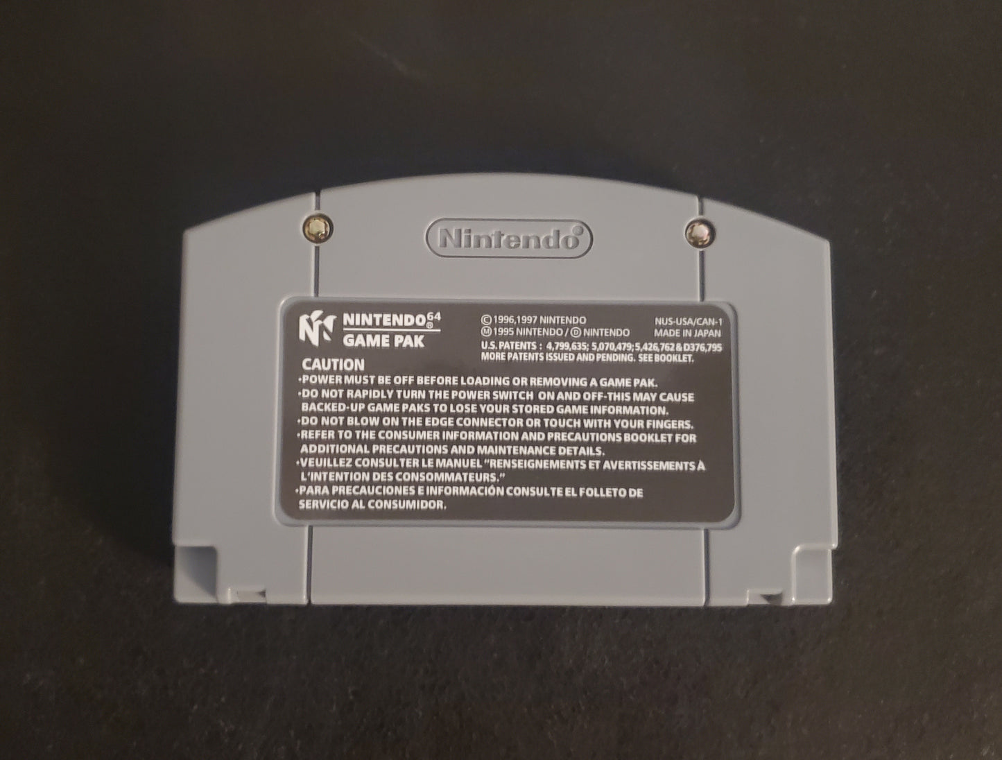 Mario Golf N64 Nintendo 64 Video Game Cartridge 1999