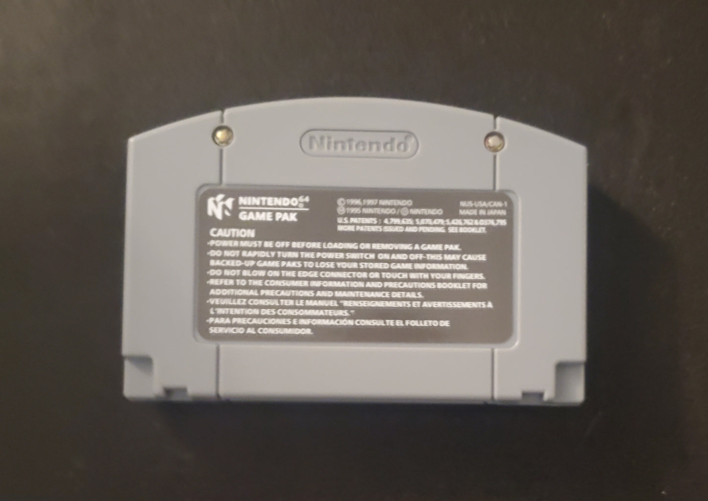 Nightmare Creatures N64 Nintendo 64 Video Game Cartridge 1997