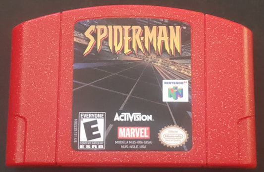 Spider-Man N64 Nintendo 64 Video Game Cartridge 2000