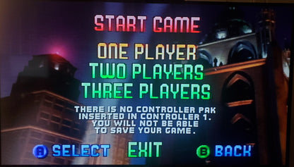 Rampage 2: Universal Tour N64 Nintendo 64 Video Game Cartridge 1999