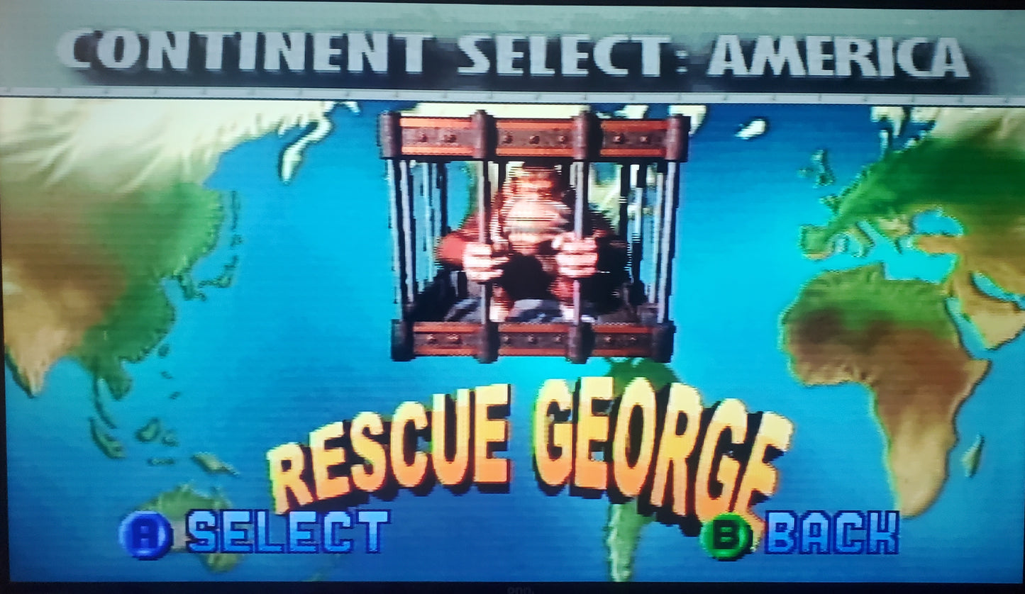 Rampage 2: Universal Tour N64 Nintendo 64 Video Game Cartridge 1999