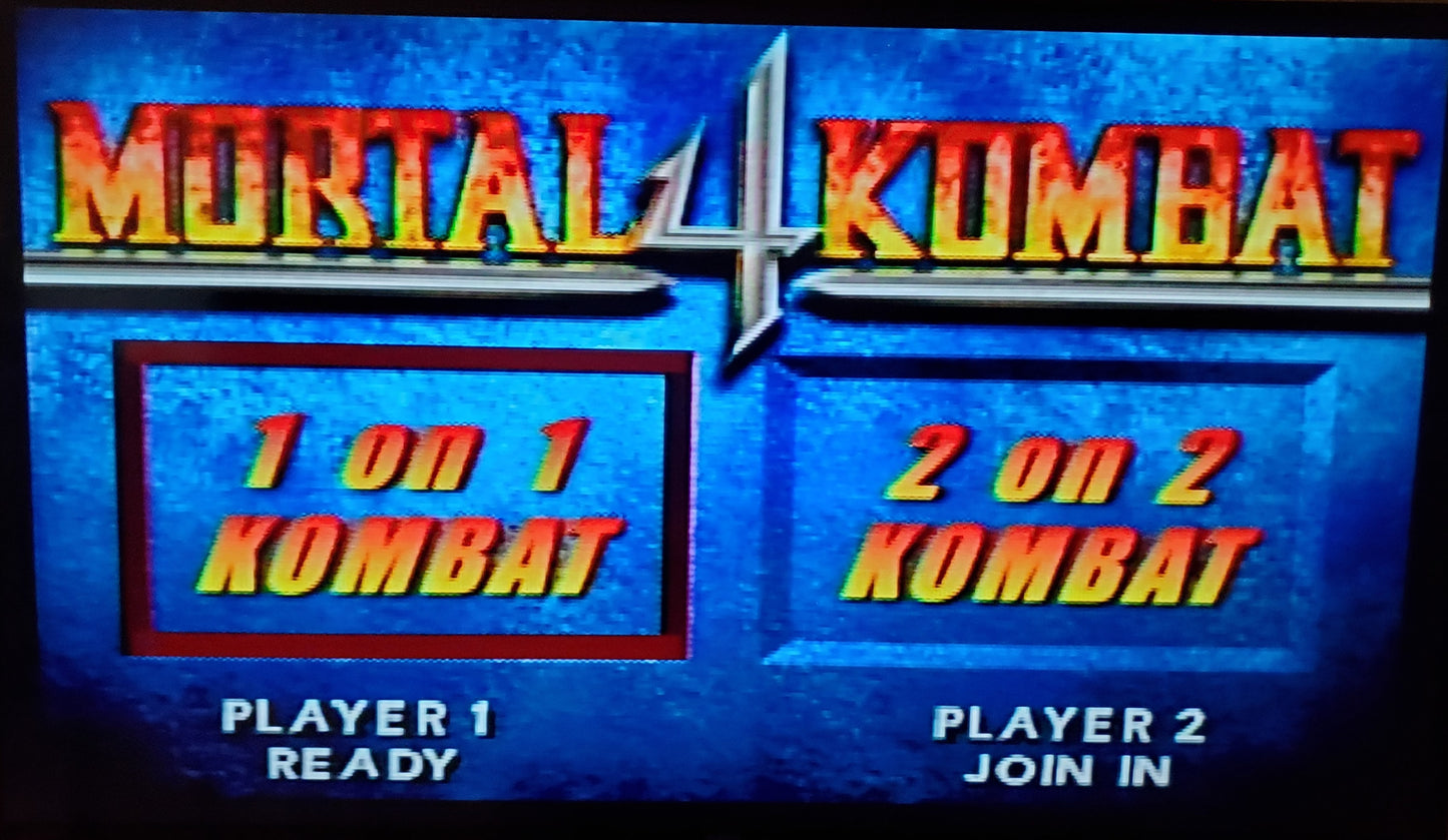 Mortal Kombat 4 N64 Nintendo 64 Video Game Cartridge 1997