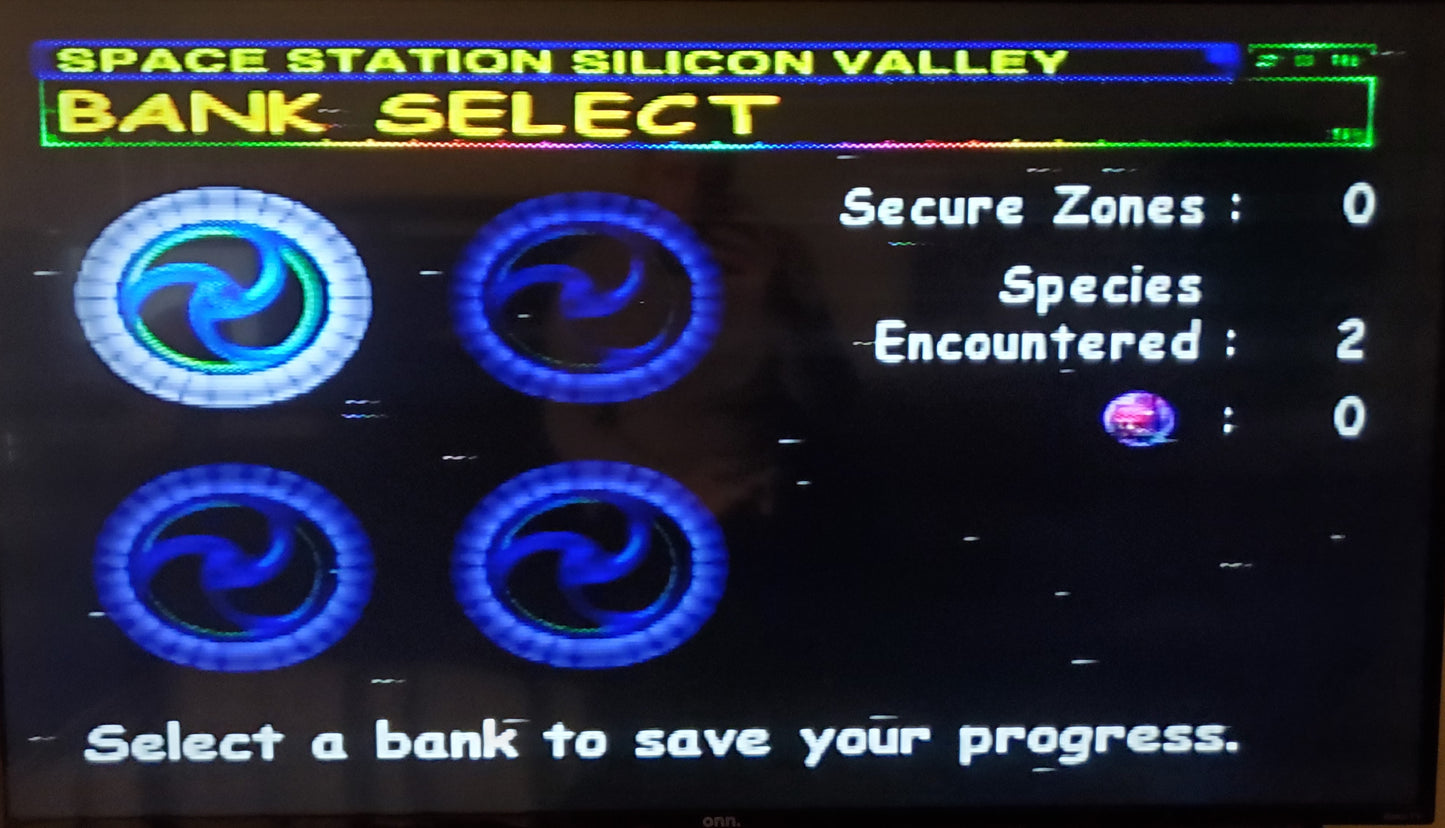 Spacestation Silcon Valley N64 Nintendo 64 Video Game Cartridge 1999