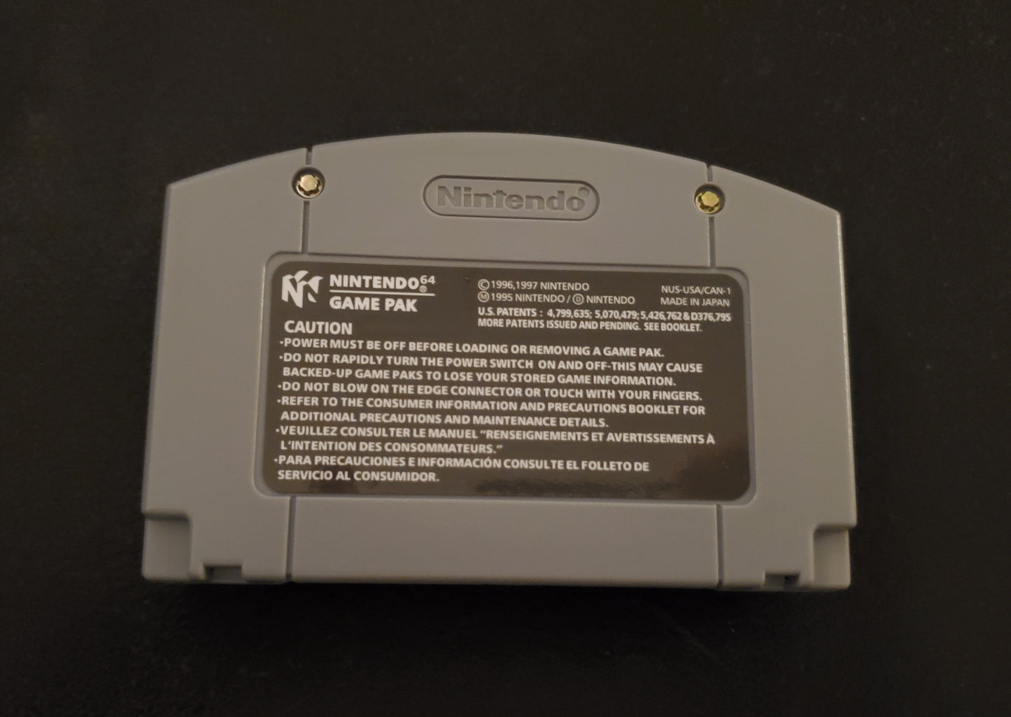 Snowboard Kids 1 N64 Nintendo 64 Video Game Cartridge 1997