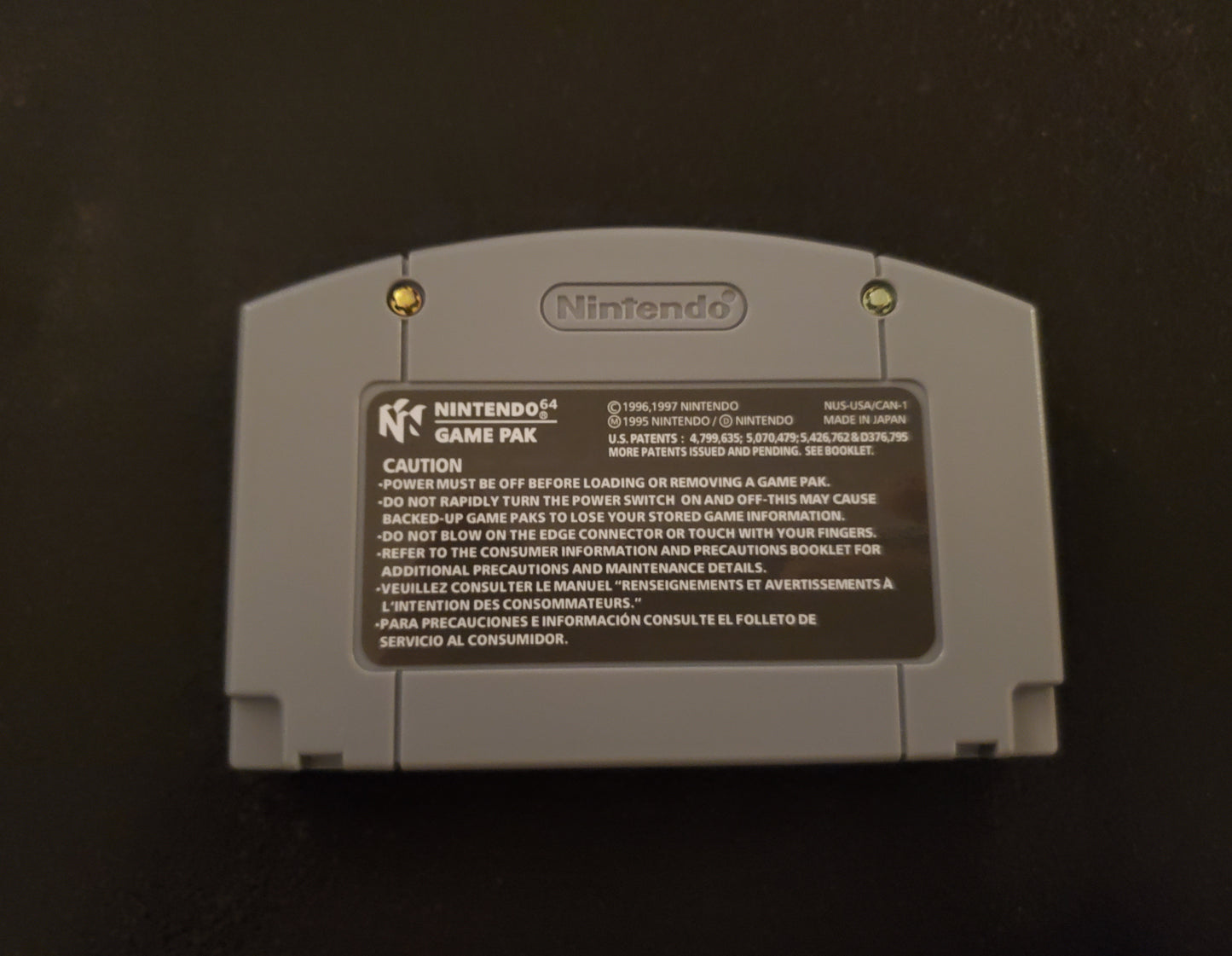 Snowboard Kids 2 N64 Nintendo 64 Video Game Cartridge 1999