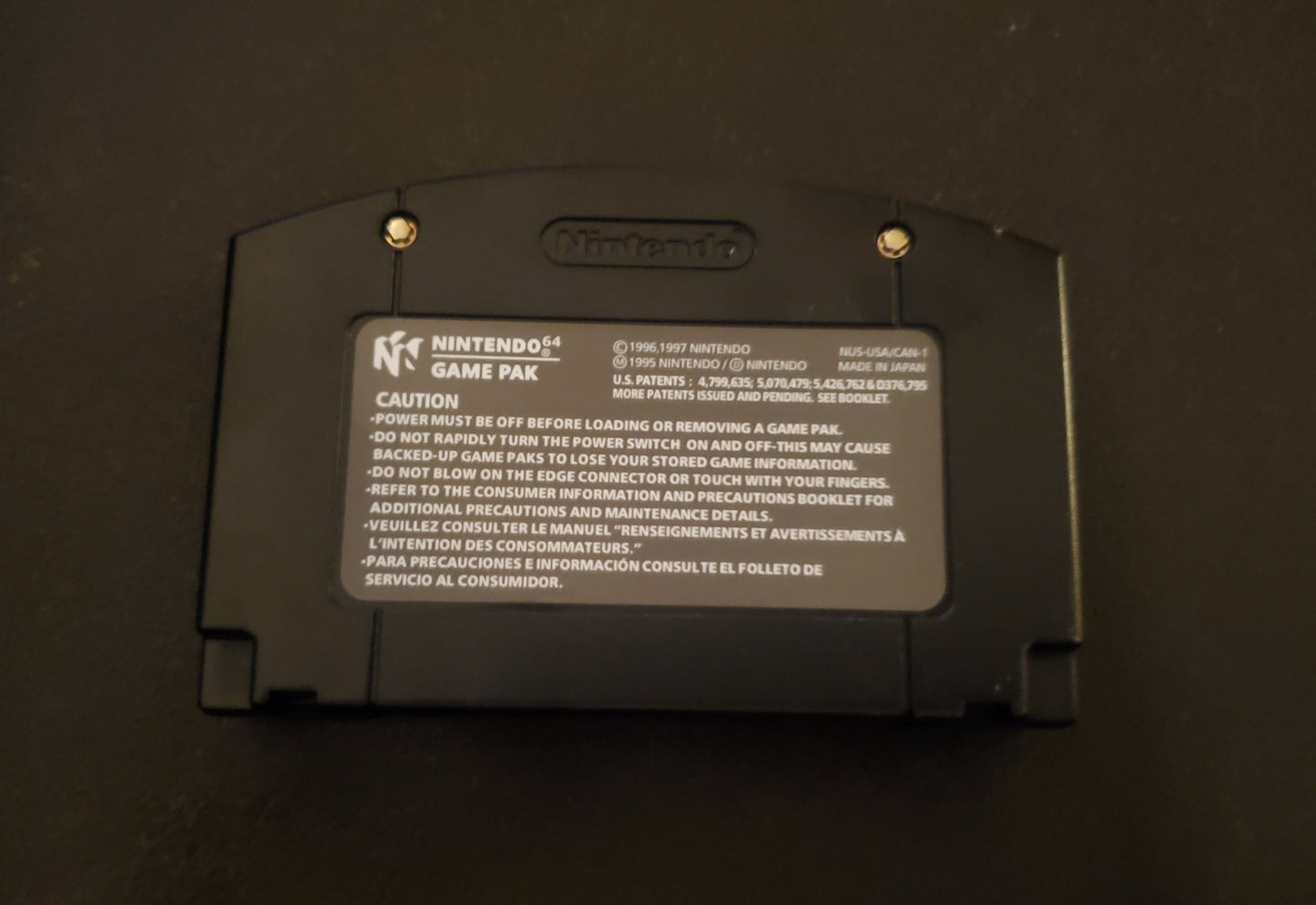 Wrestlemania 2000 N64 Nintendo 64 Video Game Cartridge 1999