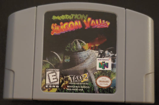 Spacestation Silcon Valley N64 Nintendo 64 Video Game Cartridge 1999