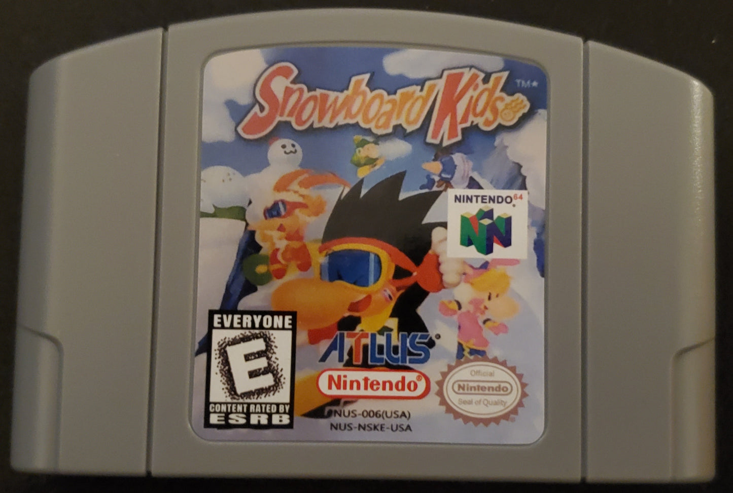 Snowboard Kids 1 N64 Nintendo 64 Video Game Cartridge 1997