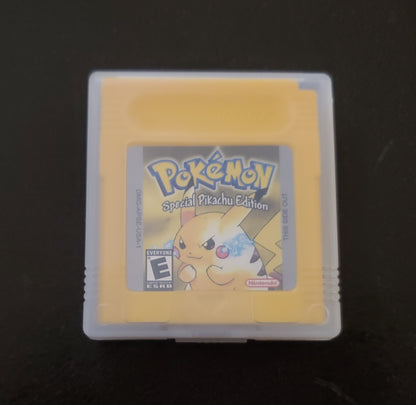 Pokemon Yellow GBC Video Game Boy Color 1999
