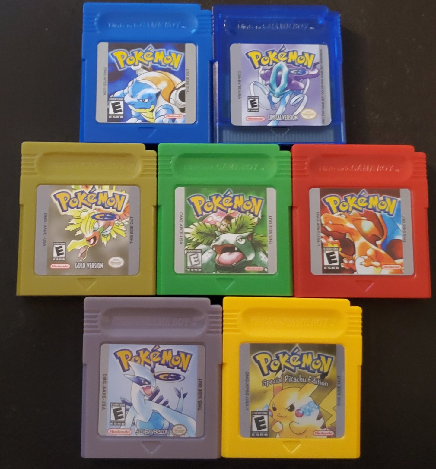 GBC Video Game Cartridge Collection Nintendo Gameboy Color