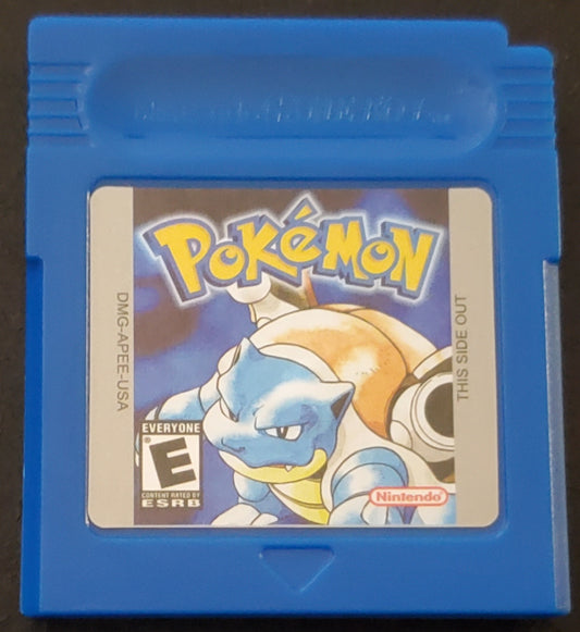 Pokemon Blue GBC Video Game Boy Color 1998
