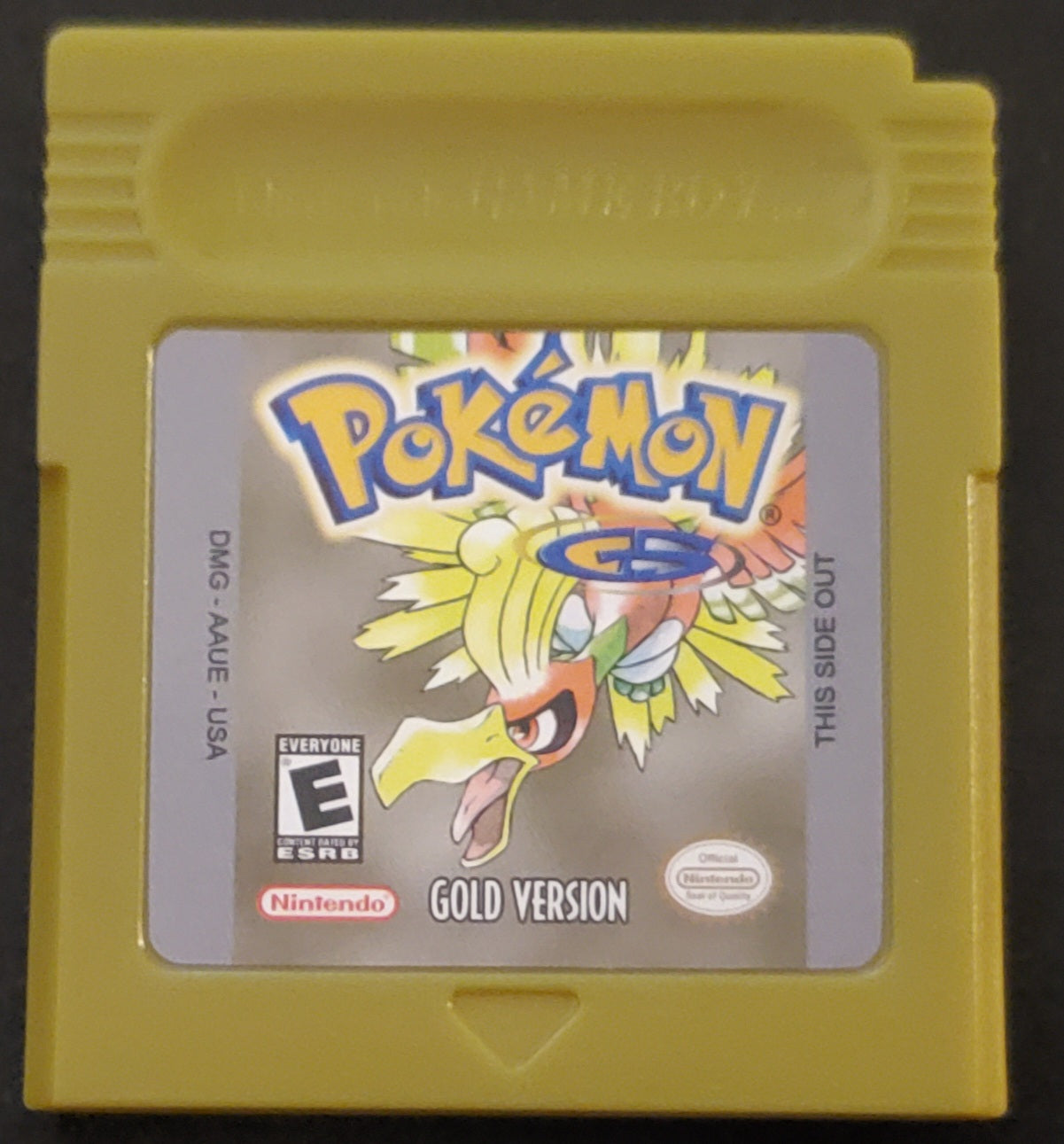 Pokemon Gold GBC Video Game Boy Color 2000
