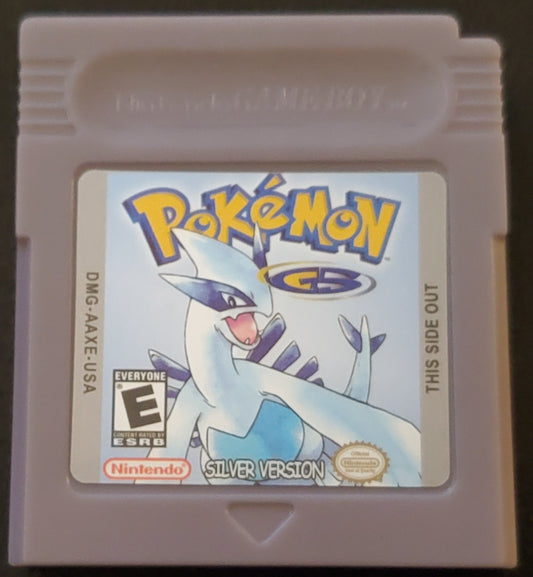 Pokemon Silver GBC Video Game Boy Color 2000