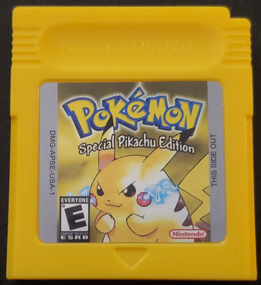 Pokemon Yellow GBC Video Game Boy Color 1999