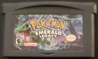 Pokemon ROM Hacks GBA Video Game Cartridges Custom Gameboy Advance