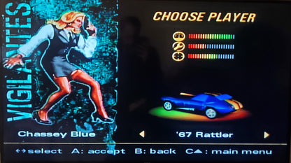 Vigilante 8 N64 Nintendo 64 Video Game Cartridge 1998