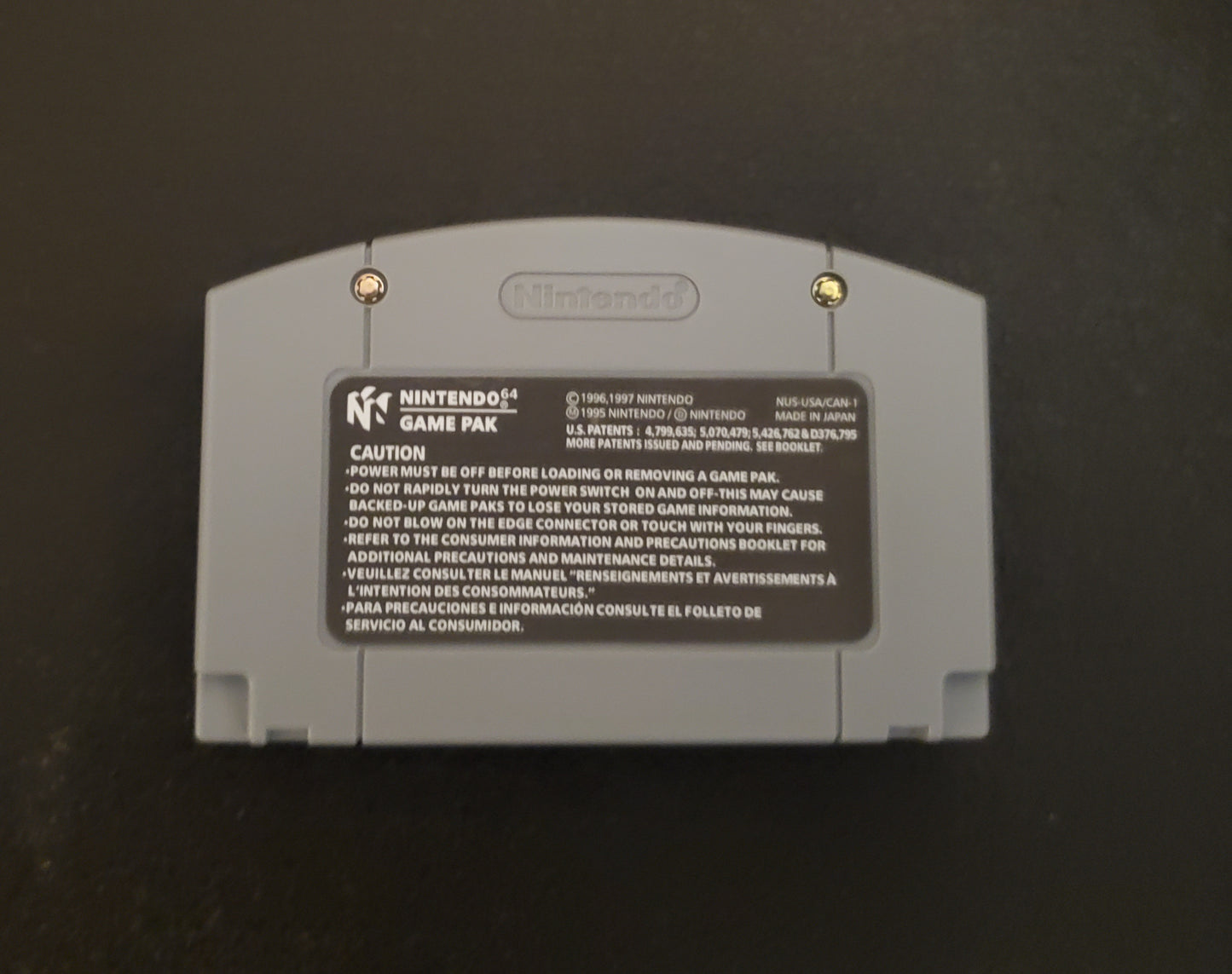 Banjo Dreamie N64 Nintendo 64 Video Game Cartridge