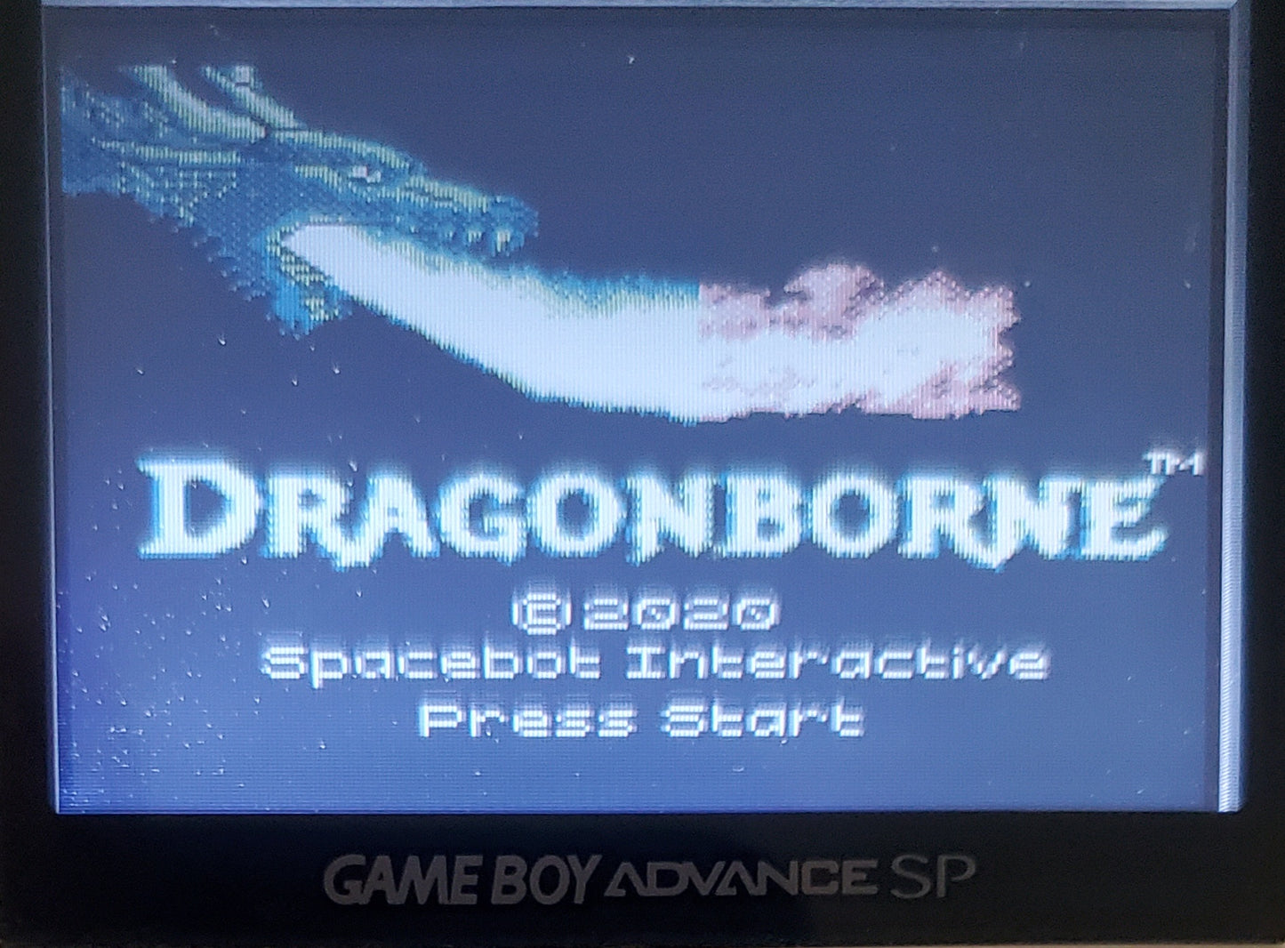 Dragonborne Gameboy GB Video Game Catridge 2021