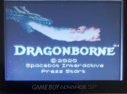 Dragonborne Gameboy GB Video Game Catridge 2021