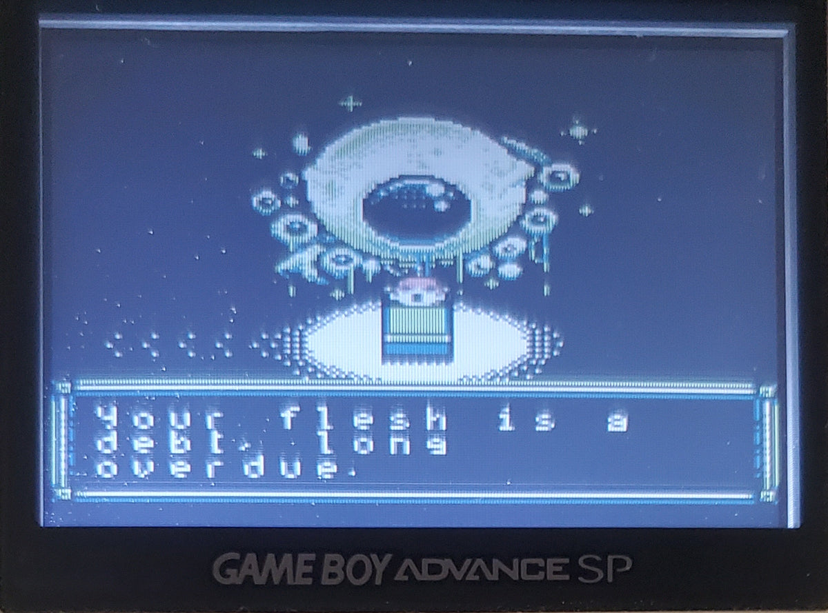Deadeus Gameboy GB Video Game Catridge 2019 Home Brew